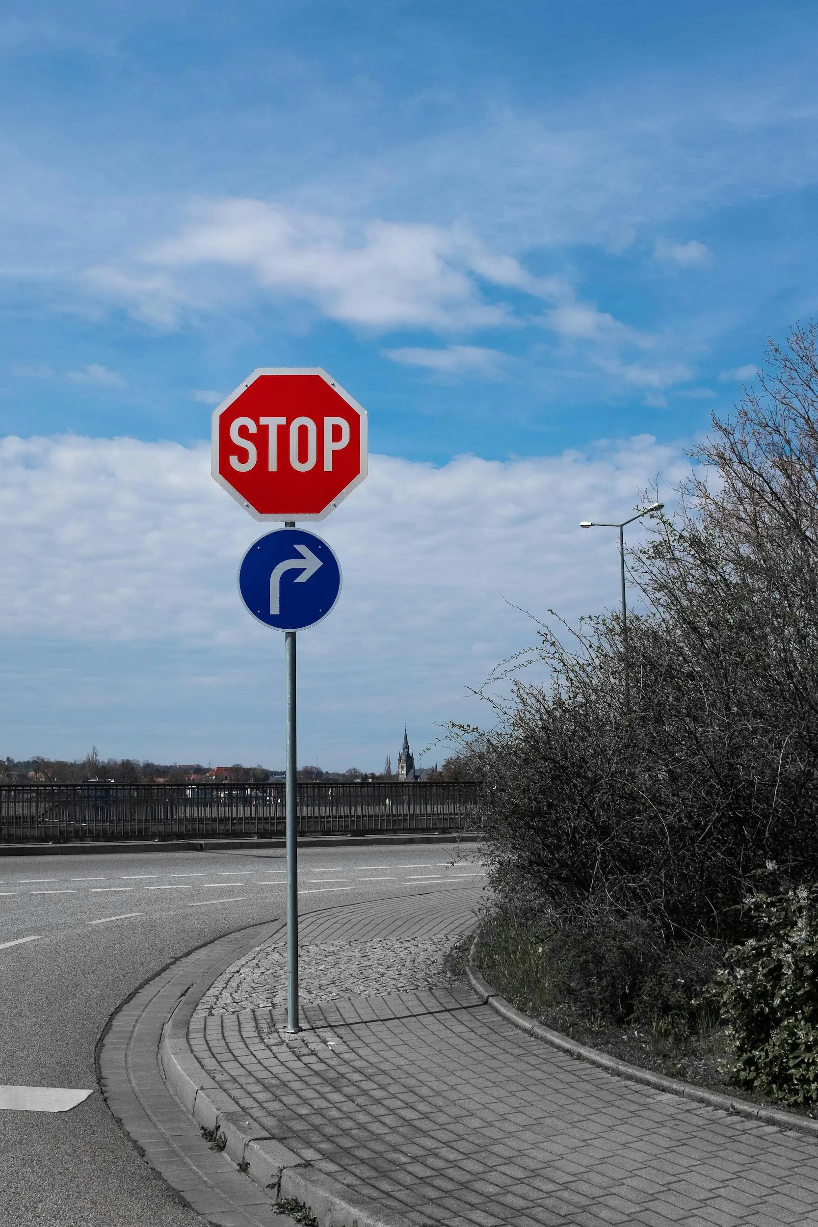 Road & Information Sign